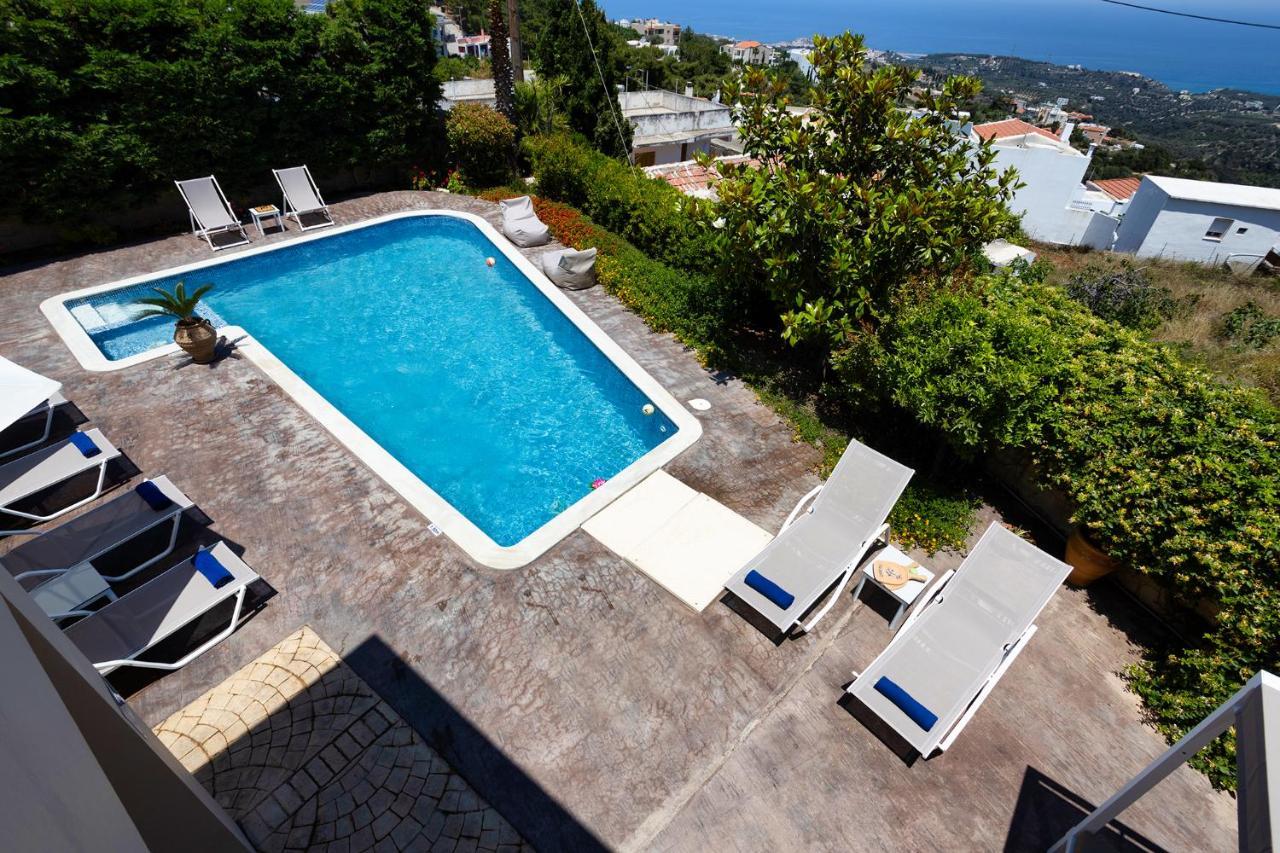 Palladio Luxury Villa With Amazing View Roussospítion Eksteriør billede